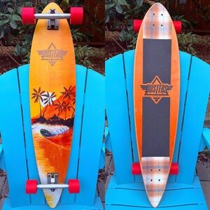 Dusters California “Happy Hour” Complete Longboard Skateboard 42” - Very Smooth